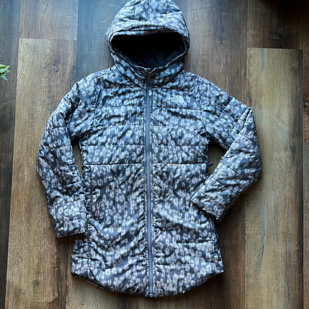 Girls North Face Long Winter Coat